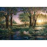 Schmidt Spiele - Puzzle Morning Magic at the Lake - 1 000 piese