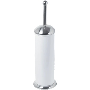 HORECANO G-Четка WC БЯЛА с иноксова дръжка Ø11.5xh42cm (13025-001-W) (018554)