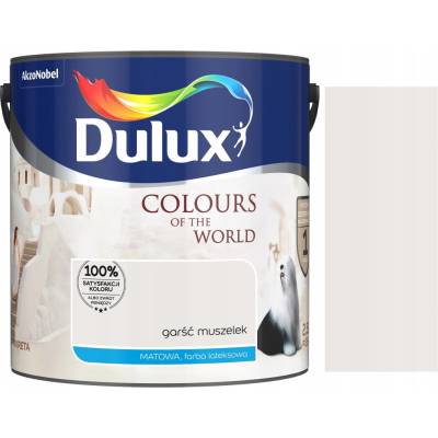 Dulux Latexová farba na steny 2,5 l Garść Muszelek matná