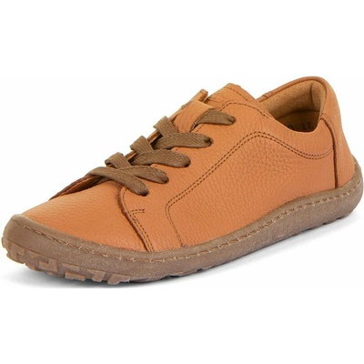 Froddo detské celoročné barefoot tenisky Laces Cognac G3130257 hnedé