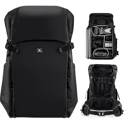 K & F Concept Star Wander 04 Camera Backpack 30 l Black