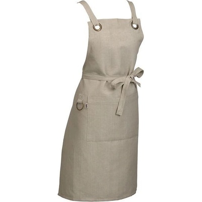 Kela Zástěra Puro 55%bavlna/45%len přírodní KL-12810