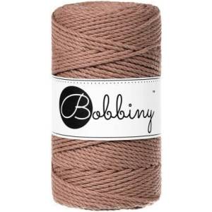 Bobbiny 3PLY Macramé Rope 3 mm 100 m Mocha Mossa юта (TS-E098)