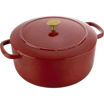 BALLARINI Litinový hrnec s poklicí BELLAMONTE 28 cm, 7,0 l, červená