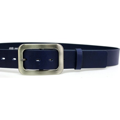 Penny Belts dámský kožený opasek 11456 modrý