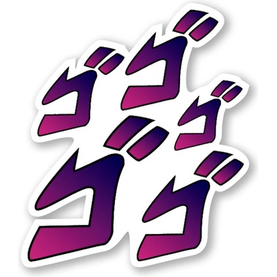 JoJo's Bizarre Adventure Samolepka Jojo