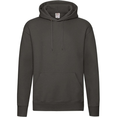 Premium Hooded Sweat Black charcoal