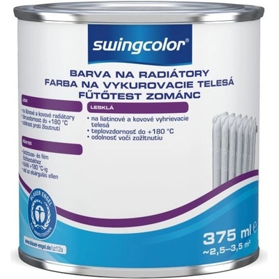 Swingcolor barva na radiátory bílá 375ml
