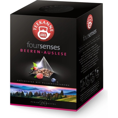 Teekanne Foursenses Beeren Auslese porcovaný čaj 20 x 2,75 g