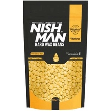 Nish Man Hard Wax Beans depilační vosková zrnka žlutá 500 g