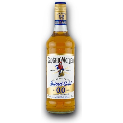 Captain Morgan Spiced Alcohol Free 0% 0.7 l (holá láhev)