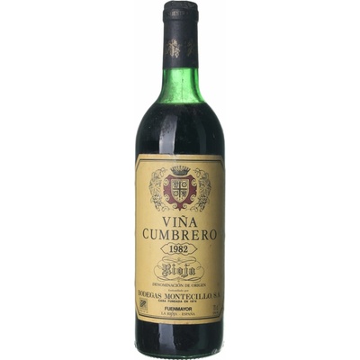 Montecillo Rioja Crianza suché červené 1982 0,75 l (holá láhev)