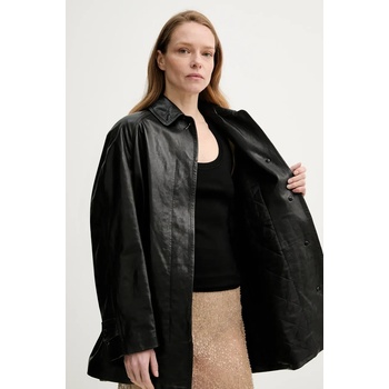 Bally Кожено яке Bally в черно преходен модел WLE05Z (WLE05Z)