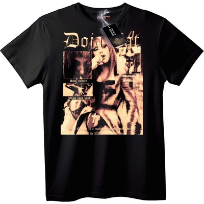 NOONEBRAND Тениска Do It Soul Culture - L, Black