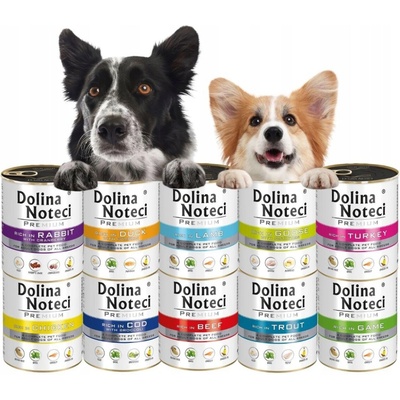 Dolina Noteci Premium Mix Chutí vlhké krmivo pro psy 10 x 800 g