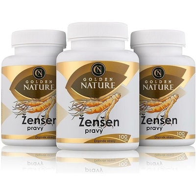 Golden Nature Ženšen pravý 300 kapslí