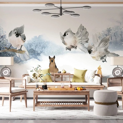 Art gift Фототапет - Игра в снега