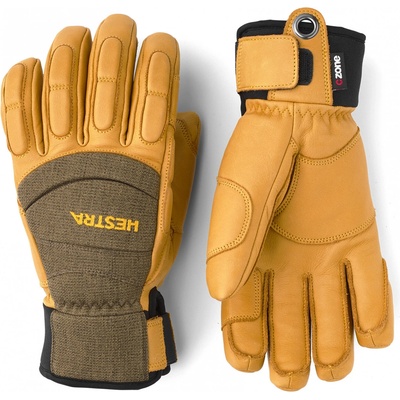 Hestra Ръкавици Hestra Vertical Cut Czone 5 Finger Gloves - Olive / Tan - размер 6 (EU) (202-3244-0511)