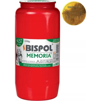 Bispol Memoria červená 320 g