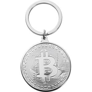 HARAHU Привесок Bitcoin - Сребърен KP3832