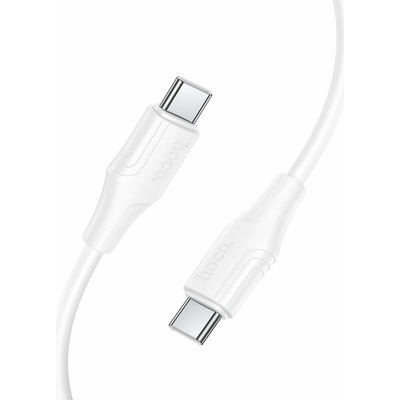 Hoco X124 USB C to USB C Hoco 3A 60W 1m bílý