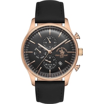 Santa Barbara Polo & Racquet Club Мъжки часовник Santa Barbara Polo & Racquet Club SB. 1.10266-4 (B--SB.1.10266-4)