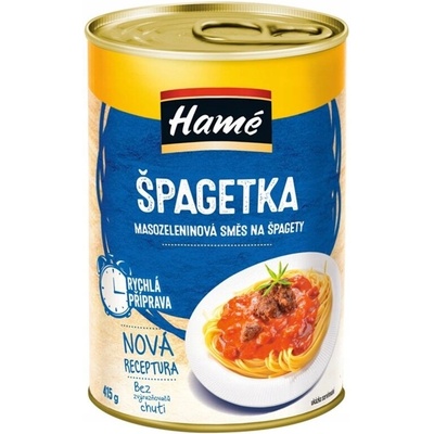 Hamé Špagetka se šunkou 415 g