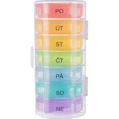 Orion Organizér na léky týdenní 2 sekce s obalem – Zbozi.Blesk.cz