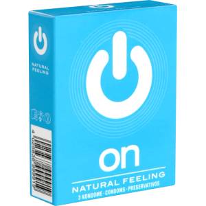 On) Single: Natural Feeling, 3 condoms