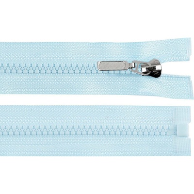 Stoklasa Kostěný zip No 5 délka 50 cm s ozdobným jezdcem Balení: 1 ks, Varianta: 183 modrá ledová 183 modrá ledová