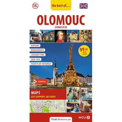 Olomouc kapesní průvodce anglicky Jan Eliášek