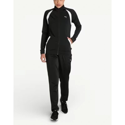 PUMA Classic Tricot Tracksuit Black