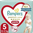 Pampers Premium Care Pants 5 34 ks