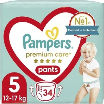 Pampers Premium Care Pants 5 34 ks