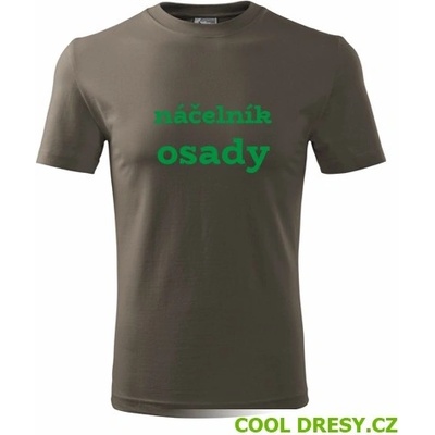 Tričko náčelník osady dárky pro táborníka army