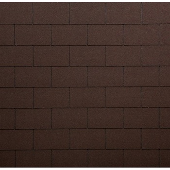 Tegola Eco Roof Rectangular 032 Obdélník mix hnědý 1 m²
