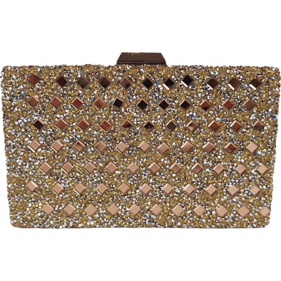 Златна официална чанта - Noemi