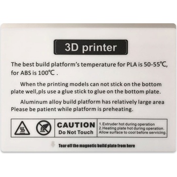 QIDI Tech Магнитна изграждаща плоча - i-Mate & i-Mate S (738633139261)