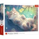 Trefl Пъзел Trefl от 1000 части - Котешка релаксация (10983)