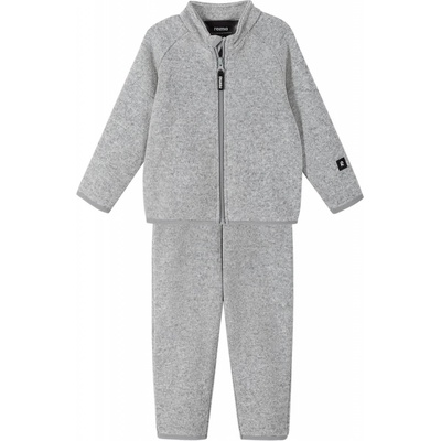 REIMA Detský flísový set Tahto melange grey