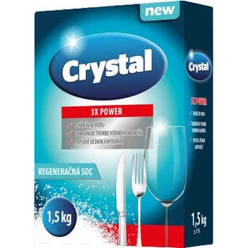 Crystal soľ do umývačky riadu 1,5 kg