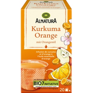 Alnatura Био чай куркума и портокал - 40 г