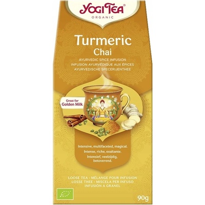Yogi Tea Čaj s kurkumou kořen kurkumy skořice lékořice zázvor 90 g