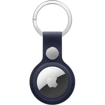 Image 1 of Apple AirTag FineWoven Key Ring - Navy (mgg14zm/a)