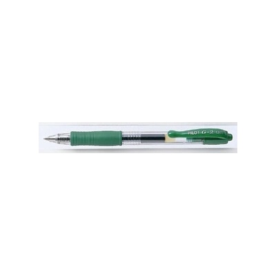 Pilot Писалка Pilot Gelpen с щракване G-2 0, 5 зелена (BL-G2-5-G)