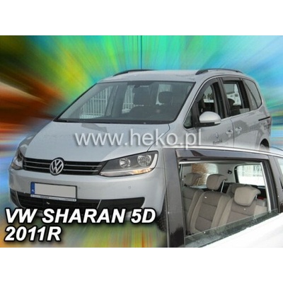 Deflektory komplet - VW Sharan 2010-2022
