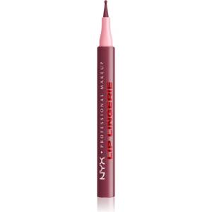 NYX Professional Makeup Lip Lingerie маркер за устни за дълготраен ефект цвят 11 Hot & Heavy 1ml