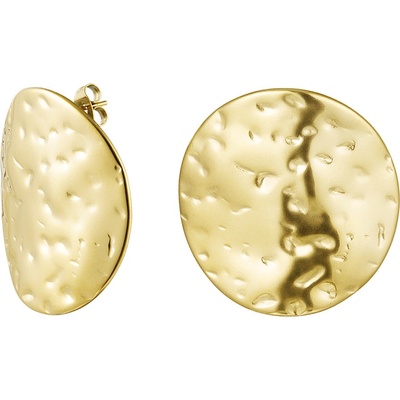 ORNAMENTI Pozlacené náušnice Shield Moon gold OOR800007