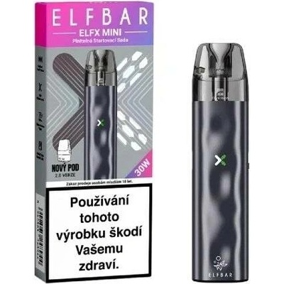 Elf Bar ELFX Mini Pod Kit 1000 mAh Black