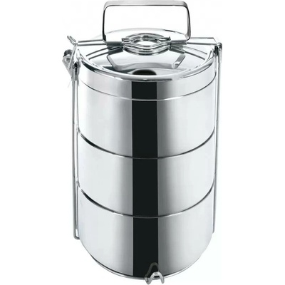 Jídlonosič nerez TERMO 3x0,9 l, pr. 14 cm